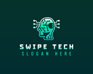 Cyber Human Tech logo design