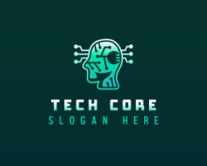 Cyber Human Tech logo design