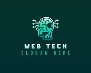 Cyber Human Tech logo design