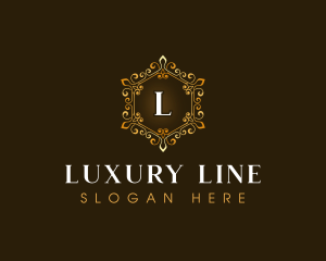 Luxury Floral Ornament logo design