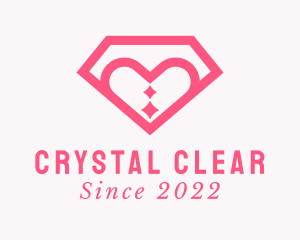 Diamond Heart Jewelry  logo design