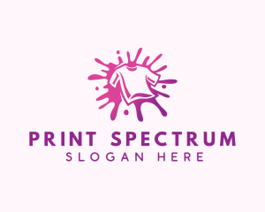 Shirt Splatter Merchandise logo design