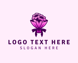 Flower Bouquet Florist Logo