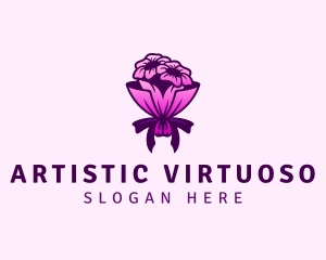 Flower Bouquet Florist logo design