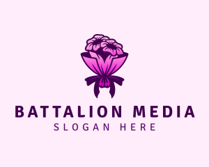 Flower Bouquet Florist logo design