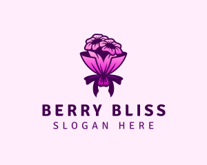 Flower Bouquet Florist logo design