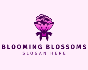 Flower Bouquet Florist logo design