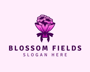 Flower Bouquet Florist logo design