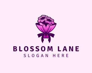 Flower Bouquet Florist logo design