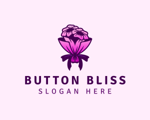 Flower Bouquet Florist logo design