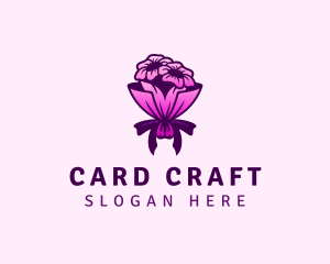 Flower Bouquet Florist logo design