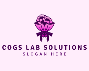 Flower Bouquet Florist logo design