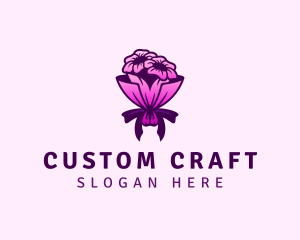 Flower Bouquet Florist logo design