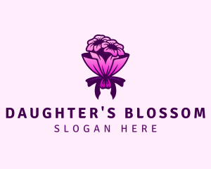 Flower Bouquet Florist logo design