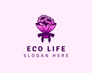 Flower Bouquet Florist logo design