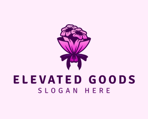 Flower Bouquet Florist logo design