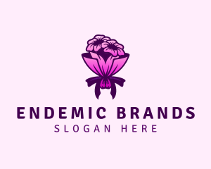 Flower Bouquet Florist logo design