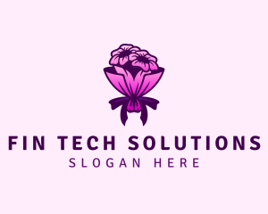 Flower Bouquet Florist logo design