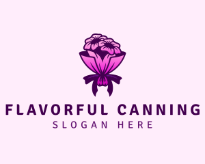 Flower Bouquet Florist logo design