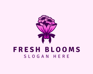 Flower Bouquet Florist logo design