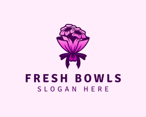 Flower Bouquet Florist logo design