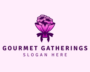 Flower Bouquet Florist logo design