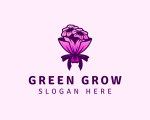 Flower Bouquet Florist logo design