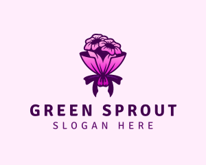 Flower Bouquet Florist logo design