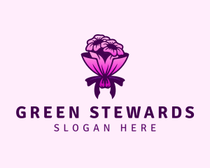 Flower Bouquet Florist logo design