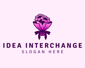 Flower Bouquet Florist logo design