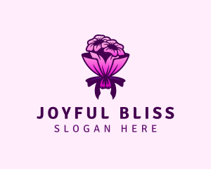 Flower Bouquet Florist logo design