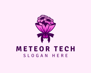 Flower Bouquet Florist logo design