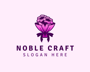 Flower Bouquet Florist logo design