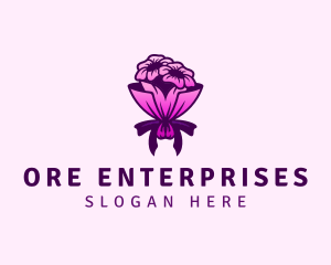 Flower Bouquet Florist logo design