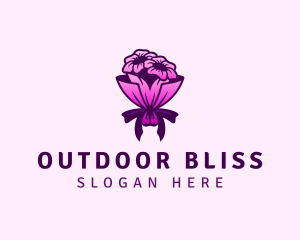 Flower Bouquet Florist logo design