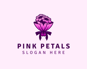 Flower Bouquet Florist logo design