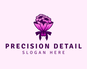 Flower Bouquet Florist logo design