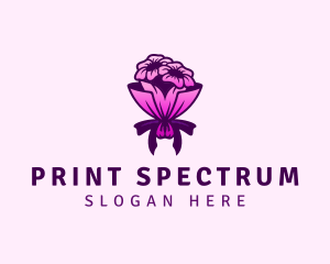 Flower Bouquet Florist logo design