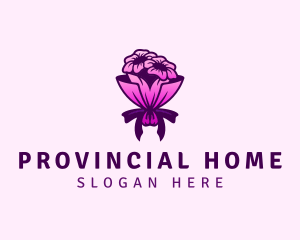 Flower Bouquet Florist logo design