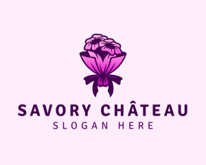 Flower Bouquet Florist logo design