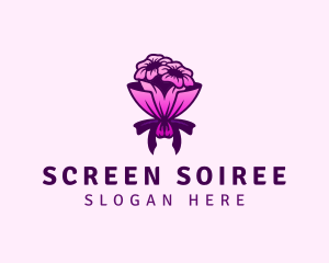 Flower Bouquet Florist logo design