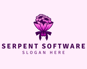 Flower Bouquet Florist logo design