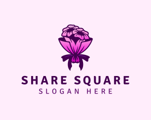 Flower Bouquet Florist logo design