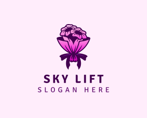 Flower Bouquet Florist logo design