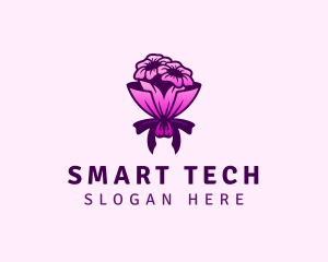 Flower Bouquet Florist logo design