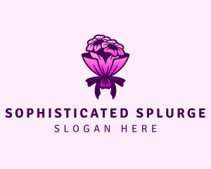 Flower Bouquet Florist logo design