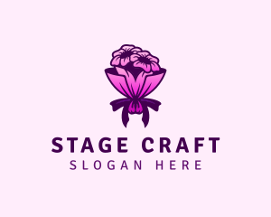 Flower Bouquet Florist logo design