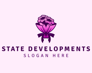 Flower Bouquet Florist logo design