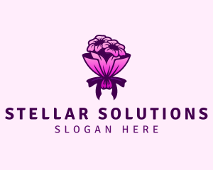 Flower Bouquet Florist logo design