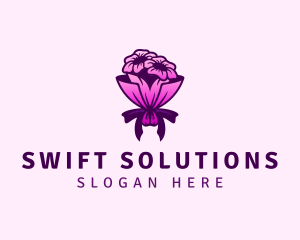 Flower Bouquet Florist logo design